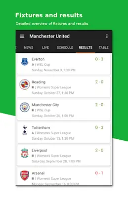 Football News Women android App screenshot 0