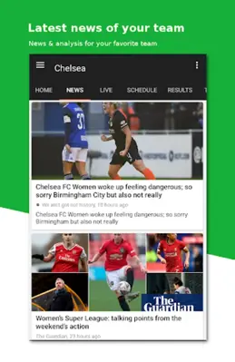 Football News Women android App screenshot 2