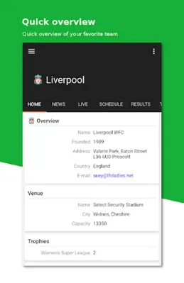 Football News Women android App screenshot 3